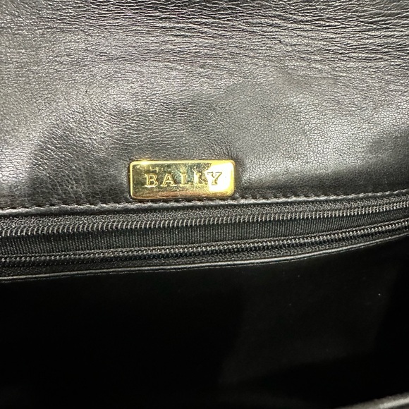 Bally Vintage Quilted Patent Leather Top Handle Satchel - Picture 13 of 13